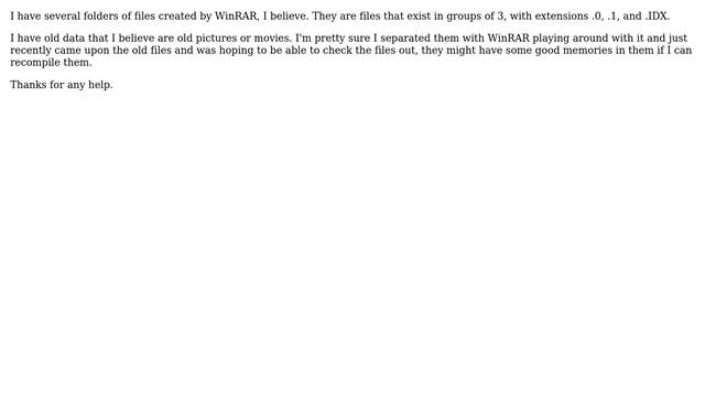 hoew do i combine files split and created by winrar back into original file (compressed zip... смотреть онлайн