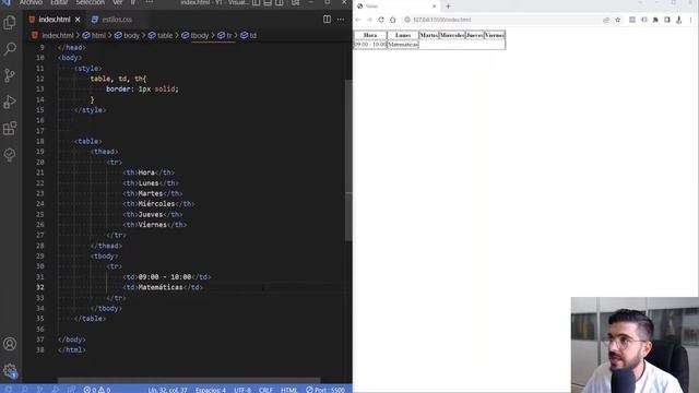 🤷♂️ COMO hacer una TABLA en HTML {COMBINA CELDAS Y COLUMNAS} смотреть онлайн