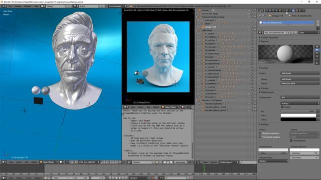 Blender - FlippedNormals Lighting Scenes смотреть онлайн