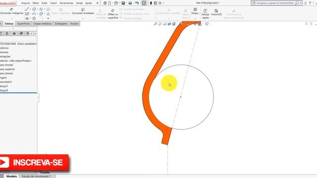 SOLIDWORKS | EXERCÍCIO 32 - PASSO A PASSO | CHAPA METÁLICA #solidworks смотреть онлайн
