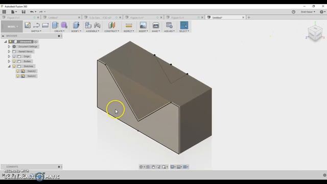 PLTW IED - Loft Cut in Fusion 360 смотреть онлайн