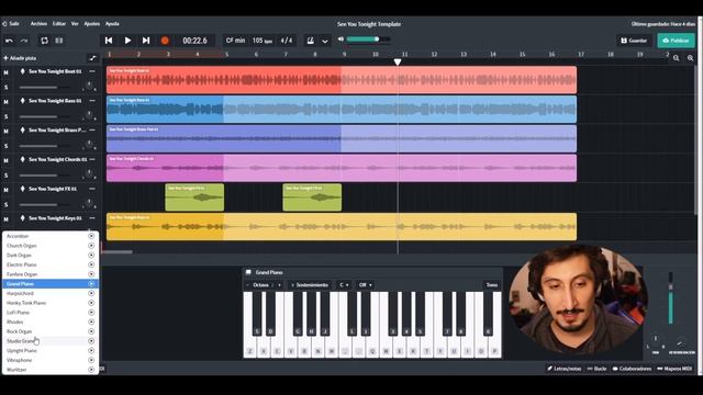 Bandlab Web | Tutorial en simples pasos. смотреть онлайн
