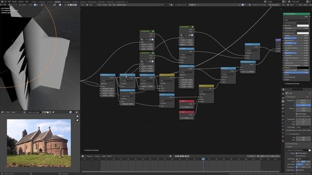Nodevember Day 12 + 13 Ancient + Medieval Timelapse - Blender Vector Displacement смотреть онлайн