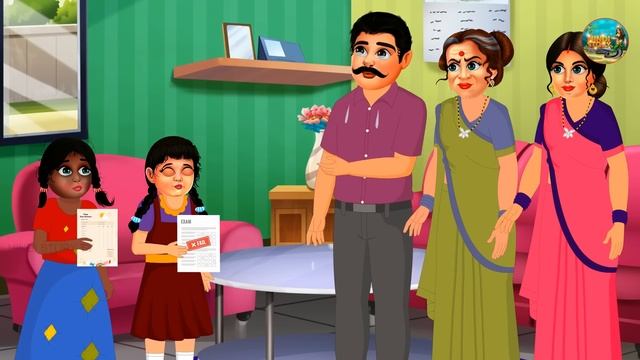 काली गोरी बेटी का नया साल | New Year | Stories | Moral Stories | Bedtime Stories | Kahani | Kahaniy