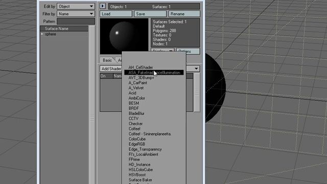 LightWave plugin - DarkTree procedural (LW 9.6) смотреть онлайн