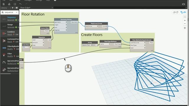 Floors, Walls, Roofs in Dynamo, Revit 2 смотреть онлайн