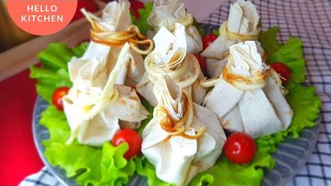 НЕОБЫЧНАЯ Закуска из Лаваша с Вкуснейшей начинкой из курицы смотреть онлайн