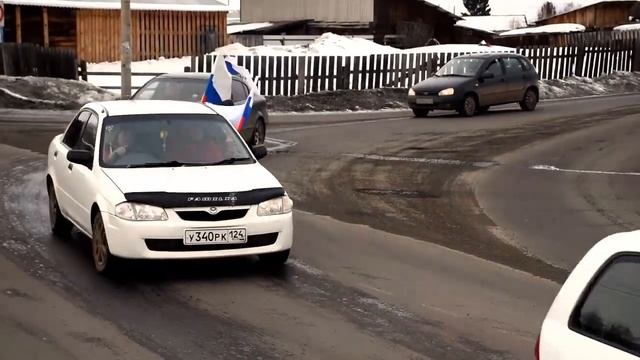 Автопробег Своих не бросаем Абан 26 03 2022 смотреть онлайн