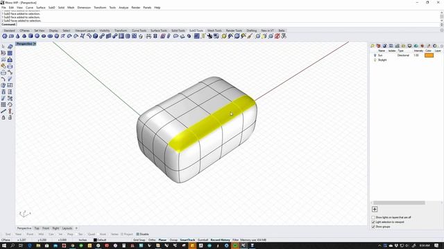 Rhino 7- SubD Selection Methods in Rhino3D смотреть онлайн
