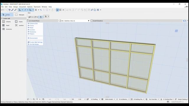 ArchiCAD BIM 08 Library Facade Door Infill смотреть онлайн