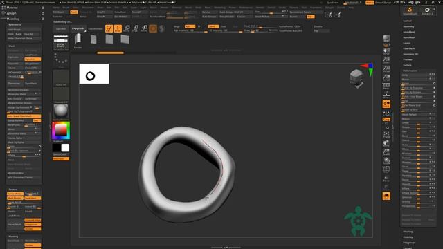 FREE Tutorial : Zbrush IMM : Modern Buckles Strap