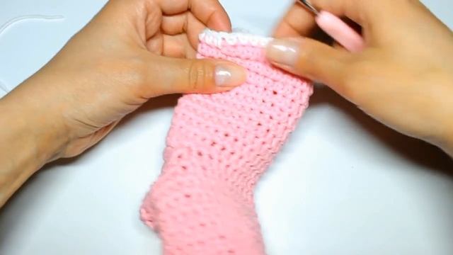Детсике носочки крючком (часть 2)/ How To Crochet Socks (part 2)