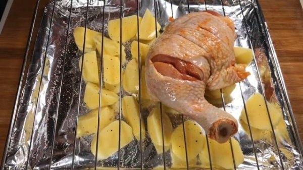 烤雞腿的詳細做法，做法簡單在家輕鬆做，比外面買的更好吃，【天天相見廚房阿鵬哥】，#烤雞腿料理，#烤雞腿食譜，#烤雞腿的做法，#chinesefood，#家常菜，#like，#food ，#recip