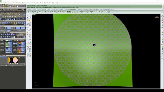 How to make jali/pattern work jewellery cad design-rhino 5 gemvision matrix 9 #cad #rhino #matrix смотреть онлайн