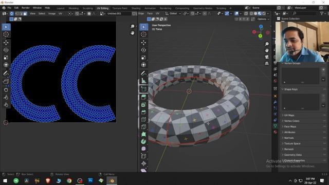Blender Hindi Unwrap Menu Blender Veda смотреть онлайн