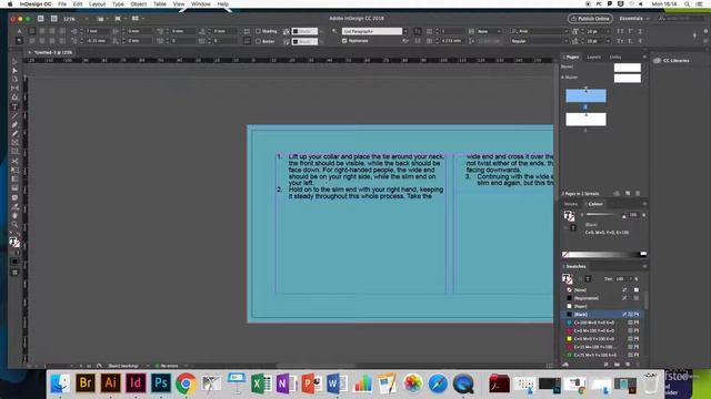 Adobe InDesign - how to add text and link multiple text boxes - RIKdesignsandideas смотреть онлайн