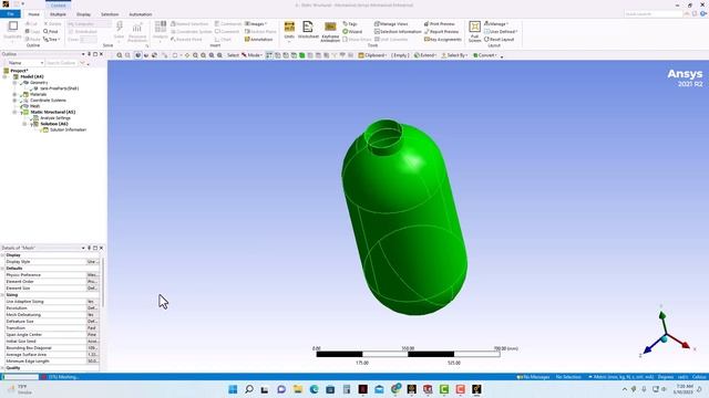 HOW TO DO HYDROSTATIC TEST IN AYNSIS 2021 R2 MASHING CROSS SECTIONING смотреть онлайн