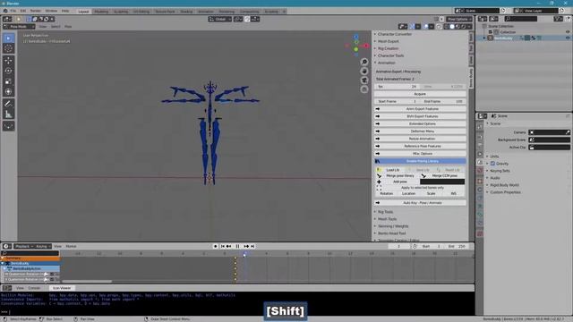 Blender - Use an animation or pose from one rig to another смотреть онлайн