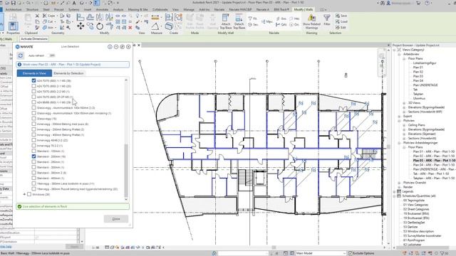 Naviate Accelerate for Revit feature demo: Live Selection // Select elements to view fast смотреть онлайн