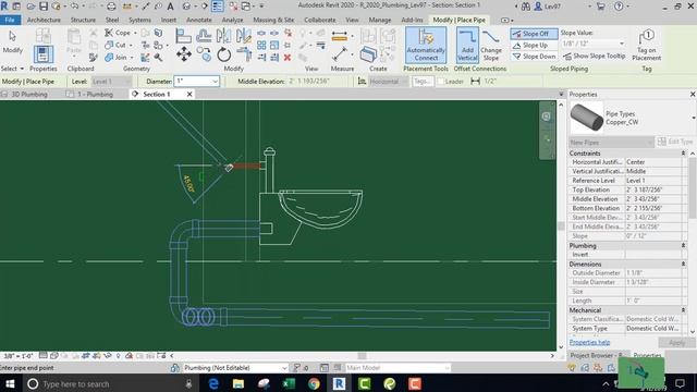 Creating Revit MEP Plumbing 2 смотреть онлайн
