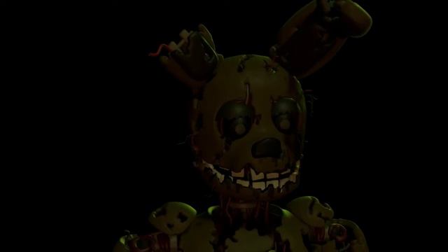 (Blender FNAF) Springtrap Shorts blender animation song (Our Little Horror Story). смотреть онлайн