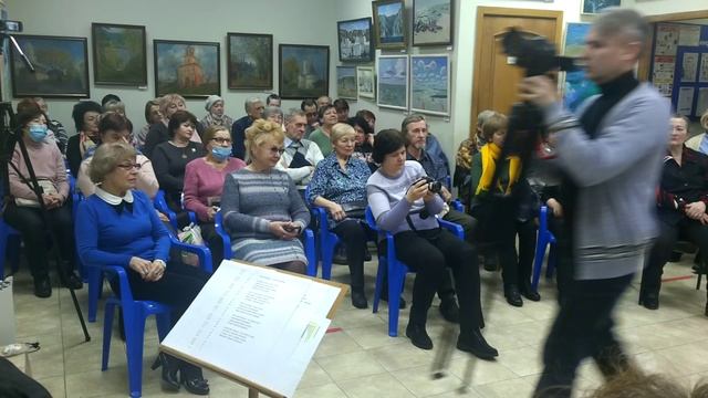 Вечер в выставочном центре Протвино