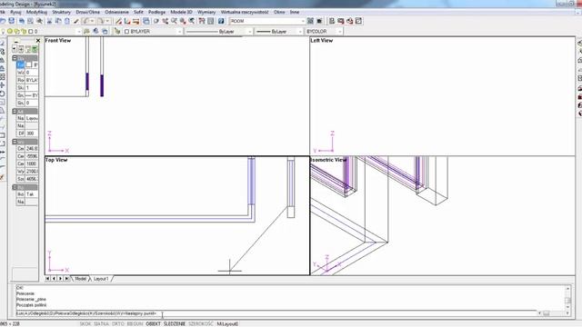 Okno kolankowe - InteriCAD - modeling смотреть онлайн