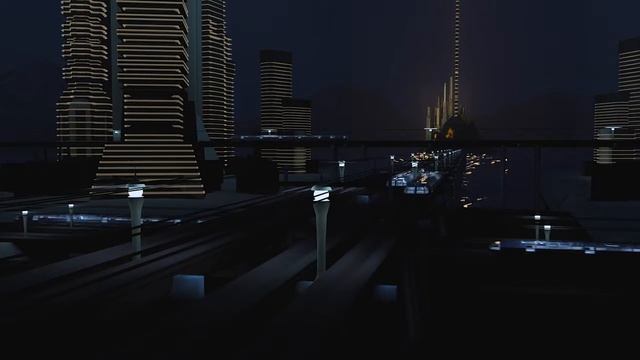 Night Time Cityscape смотреть онлайн