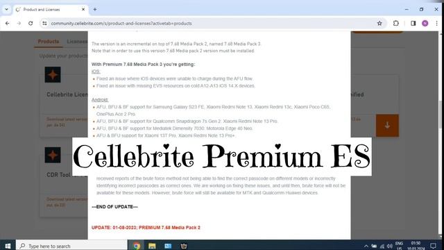 Cellebrite Premium Unified 7.68 Setup/Attention For Everyone Don’t Be Scammed by the Scammers! смотреть онлайн
