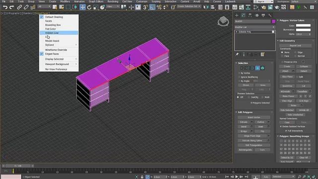 3Ds Max - Editable Poly Giriş - Çalışma Ünitesi смотреть онлайн
