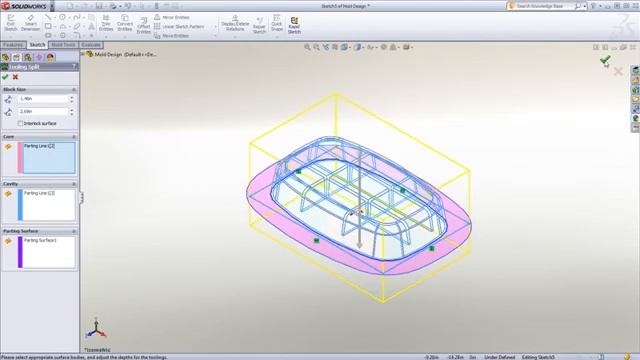 Quick SolidWorks Mold Design Overview смотреть онлайн