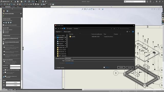 LISTA DE MATERIALES EN #SOLIDWORKS смотреть онлайн