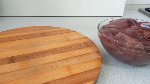 Такого вкусного ужина я ещё не-ел/Куриная печень жареная с яблоками/Fried Liver With Apples