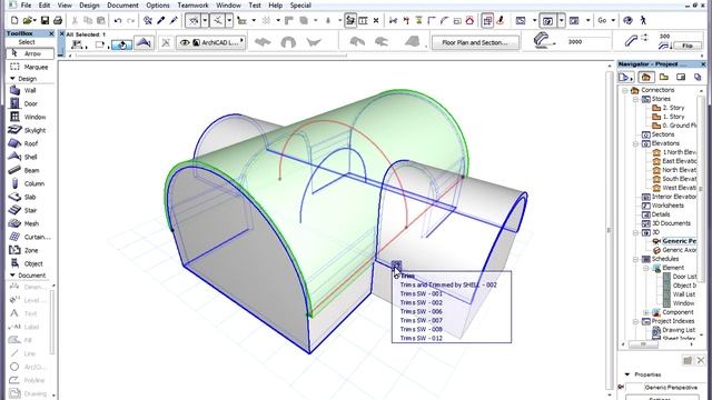 ARCHICAD's Intelligent connections - Managing connections смотреть онлайн