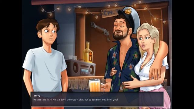 Summertime Saga Terry Gets Drunk