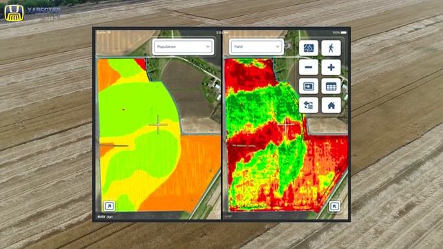 Уборка ранних зерновых ТОВ "Хавестер" с мониторингом урожайности YieldSense от precision planting смотреть онлайн