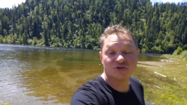 Уезжая с Телецкого озера.