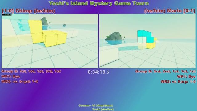 Mystery Tourn - Chimp vs Mario - Blender Bros, Colliderscope, Glitchspace смотреть онлайн