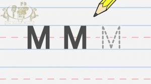 Write the letter M | Alphabet Writing lesson for children | The Singing Walrus