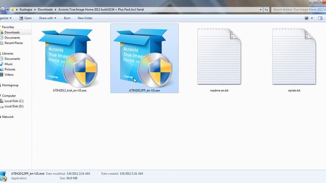 Acronis True Image Home 2012 build 6154 + Plus Pack Incl Serial смотреть онлайн
