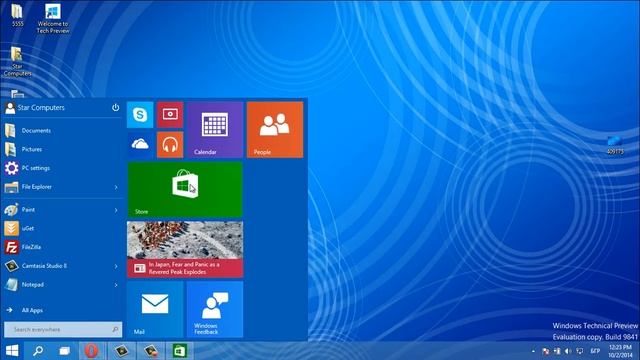 Запознайте се с новото мулти старт меню в Windows 10 смотреть онлайн