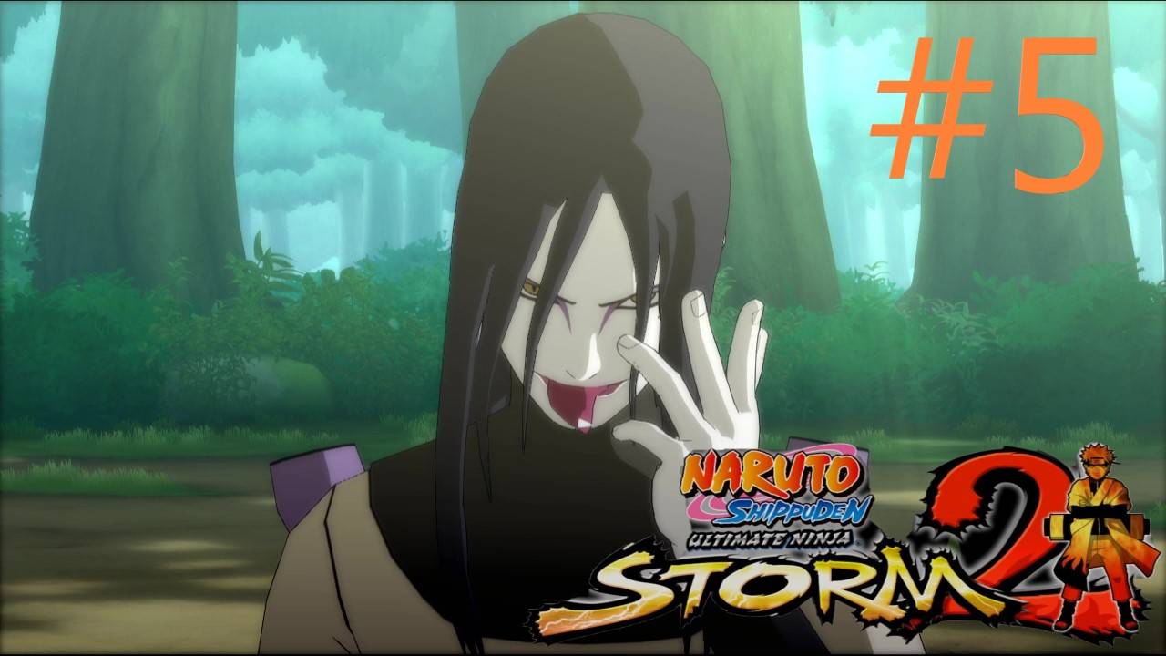 КОВАРНЫЙ ЗМЕЙ (Naruto Shippuden: Ultimate Ninja Storm 2) Прохождение игры ЧАСТЬ 5 смотреть онлайн