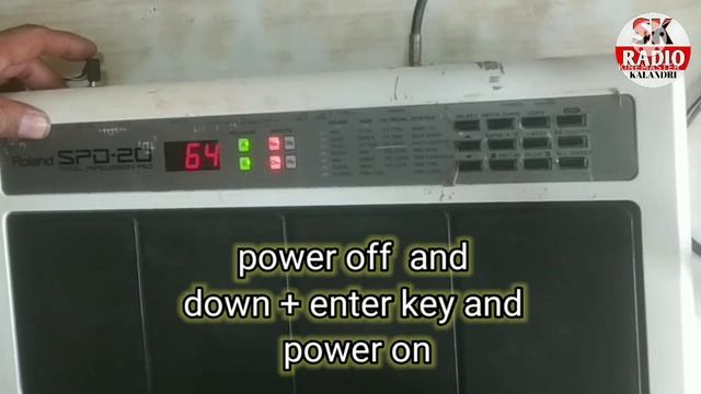 Roland SPD 20 Octapad Factory Reset / Roland SPD 20 Reset 🙏 part 1 😍 смотреть онлайн