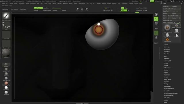 ZBrush - Stylized Head Sculpting #1 смотреть онлайн