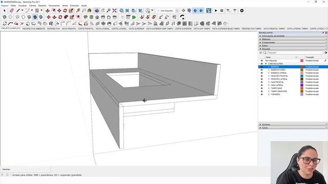 Como fazer modelagem e detalhamento de pia esculpida no SketchUp LayOut #sketchup #metodomso смотреть онлайн
