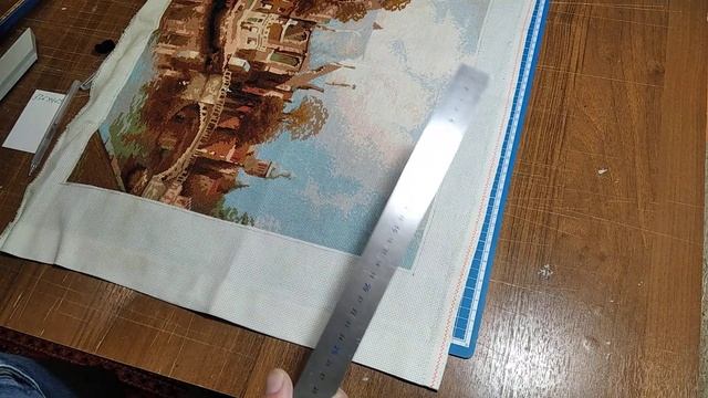 обмер картины вышивка крестом смотреть онлайн