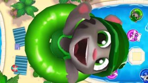 Аквапарк моего говорящего Тома, уровень 37 | Мультфильм про друзей для малышей