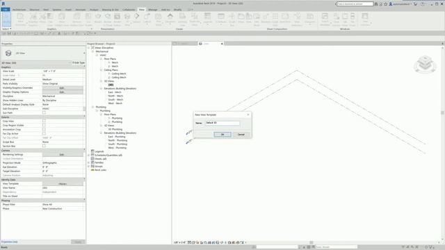 Revit - Default 3D View Settings смотреть онлайн