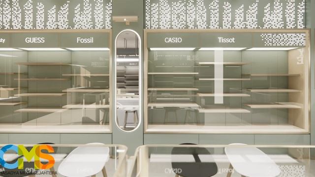 Watch Shop Initial Design Sketchup 3D Render Walkthrough смотреть онлайн
