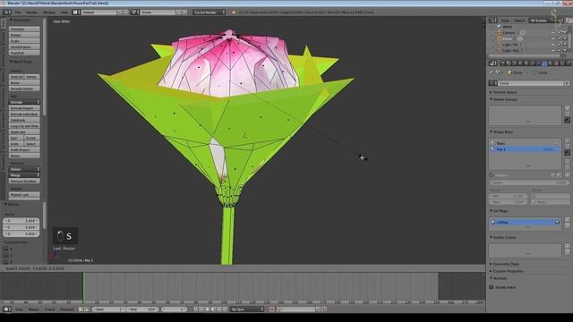 Blender 2.70 Tutorial - Animated Particle Flowers смотреть онлайн